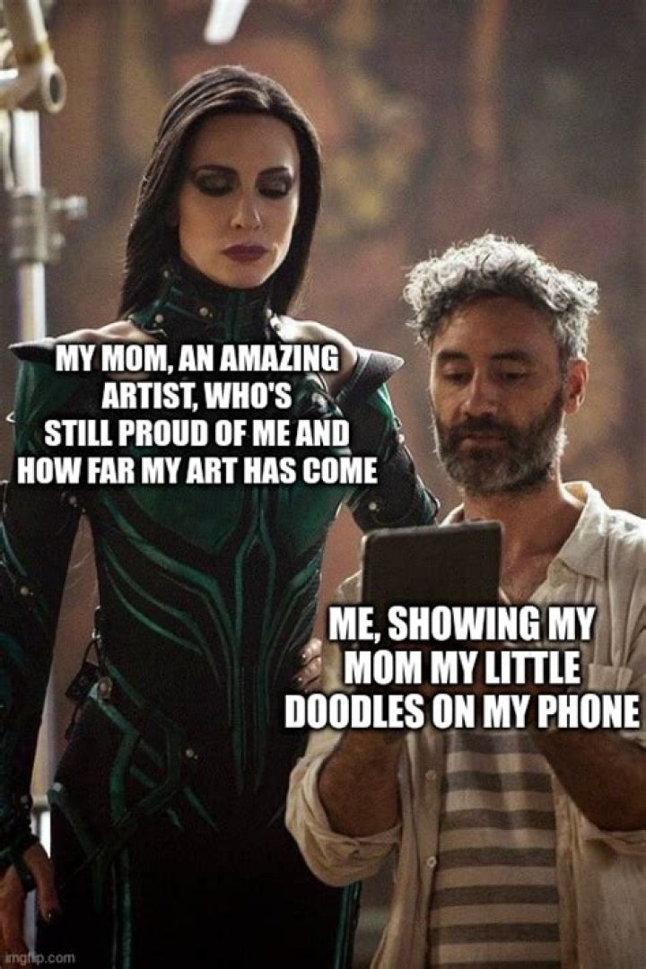 A Guide To "Me Showing My Mom A Meme"