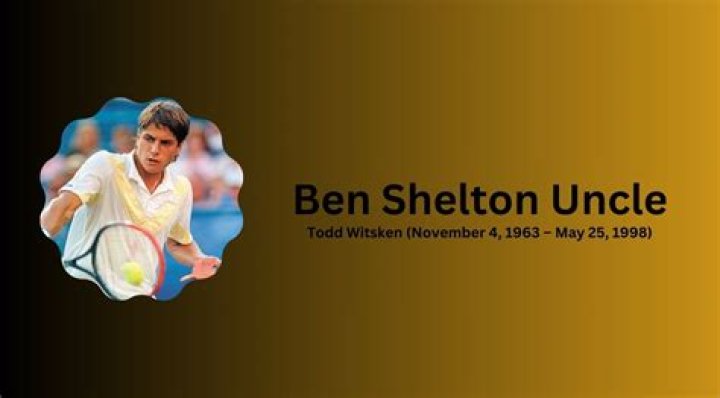 Ben Shelton Uncle Todd Witsken Was A Former Tennis Champ ·