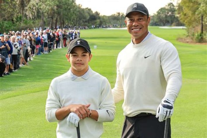 Charlie Axel Woods Net Worth 2022 Is $100 Million At The Age Of Just 13- Meet Tiger Woods' Son ·
