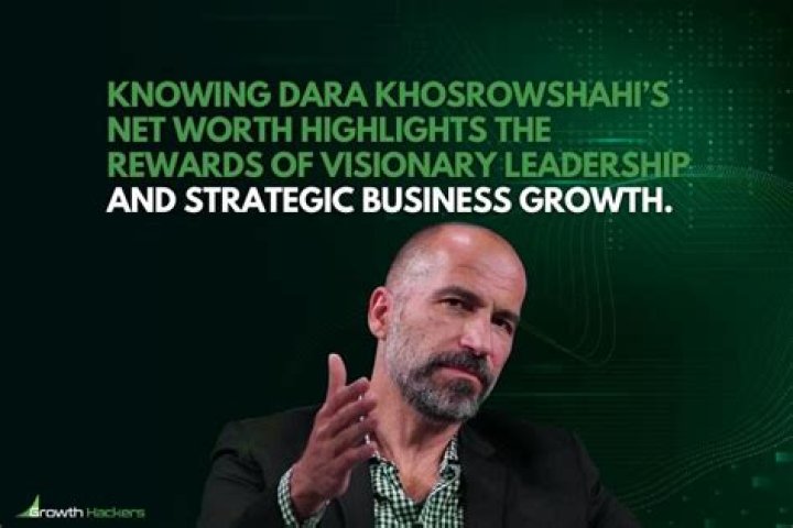 Dara Khosrowshahi Net Worth: Career & Lifestyle ·
