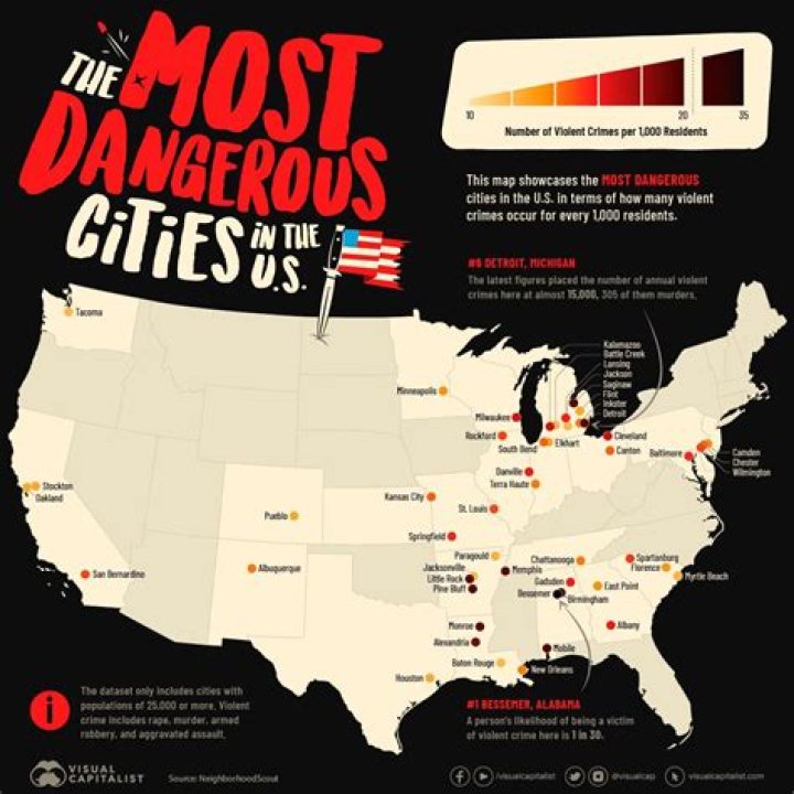 Discover the 5 Most Dangerous Neighborhoods in Franklin County, Ohio