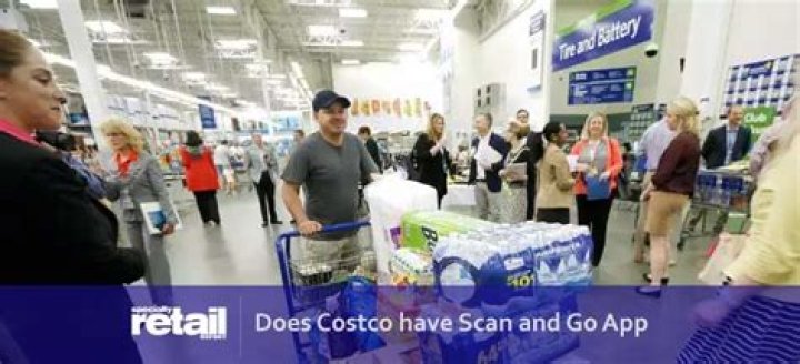 Does Costco offer scan and go services?
