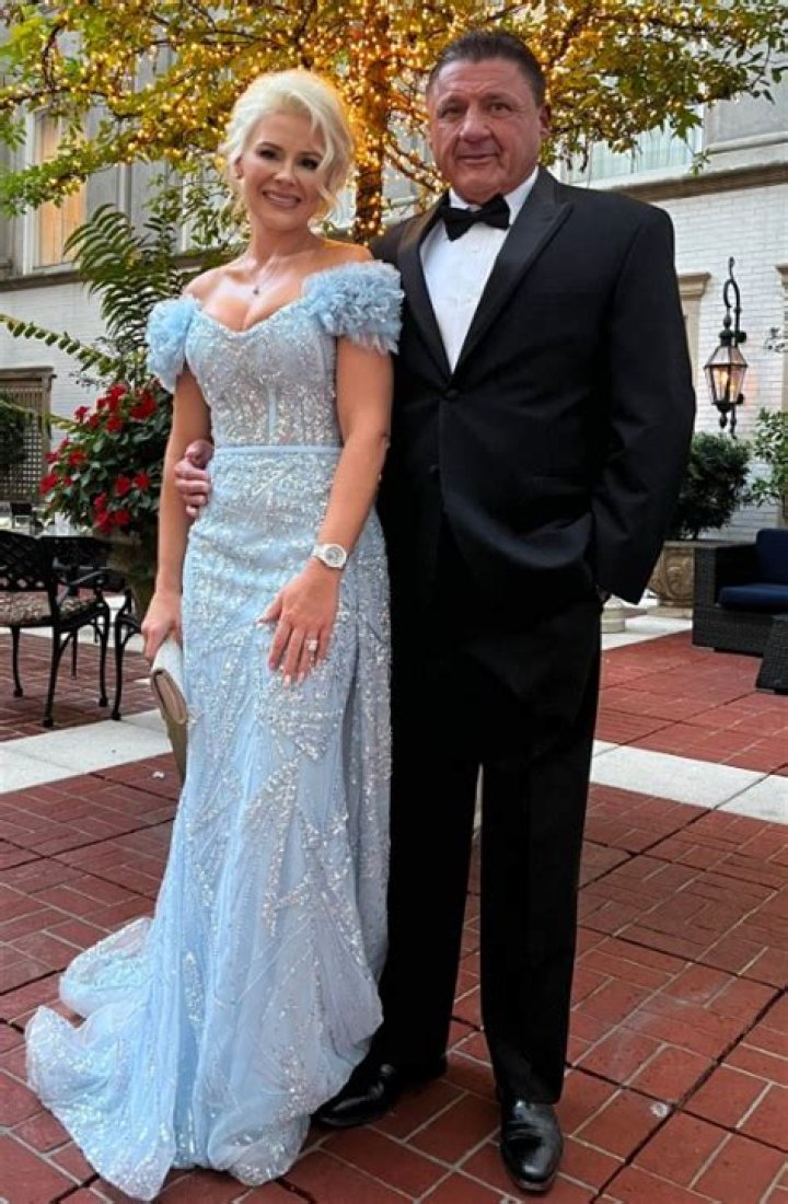 Ed Orgeron Girlfriend Turned Fiancee Brandy Nicole ·