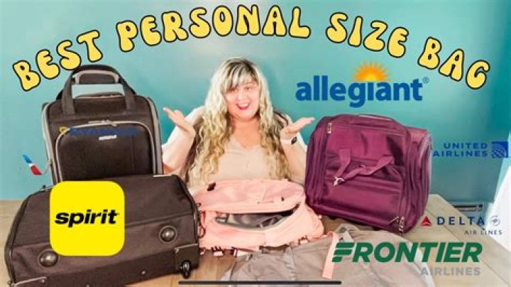 Frontier Personal Item Size Pictures Unveiled