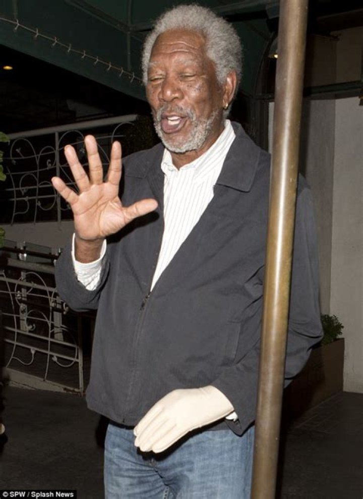 Here's Why Morgan Freeman Wears a Glove on His Left Hand