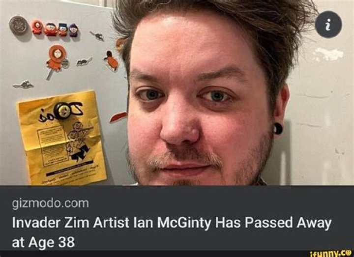 Ian Mcginty Invader Zim and Ian Mcginty obituary