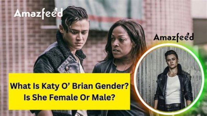 Katy M. OBrian Gender Is She Transgender? Partner Sexuality And Age