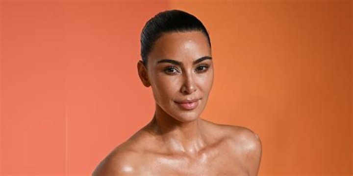 Kim Kardashians Nude Bodysuit & Long Blonde Braids On Allure Cover Hollywood Life ·