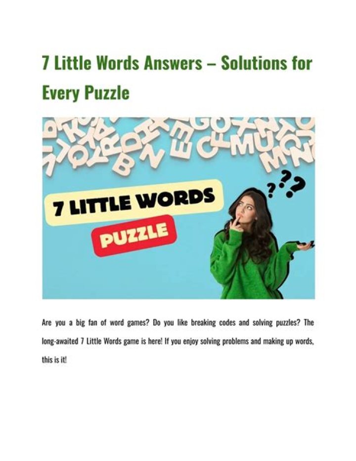 Lotion additive 7 Little Words Answers with 11 letters