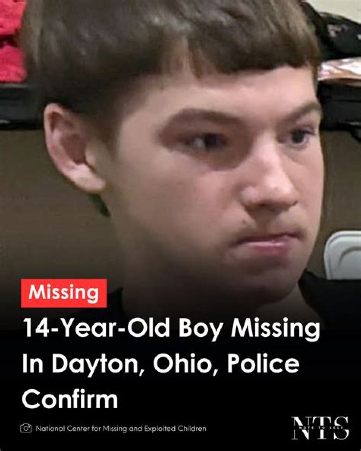 Missing Boy Lucas Dayton, Ohio