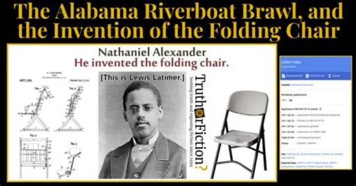 Nathaniel Alexander And The Birth Of The Folding Chair