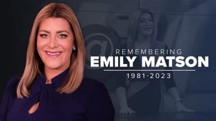 News Anchor Emily Matson's Death Ruled a Suicide