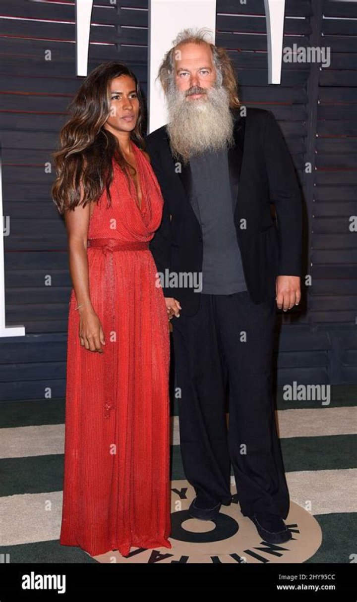 Rick Rubin and his longtime partner Mourielle had a son in 2017.
