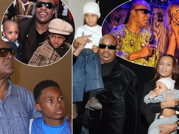 Stevie Wonder Has Nine Children Tea on His Baby Mamas and Kids