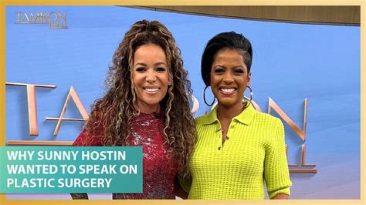 Sunny Hostin Breast Reduction: Cosmetic Surgery? ·