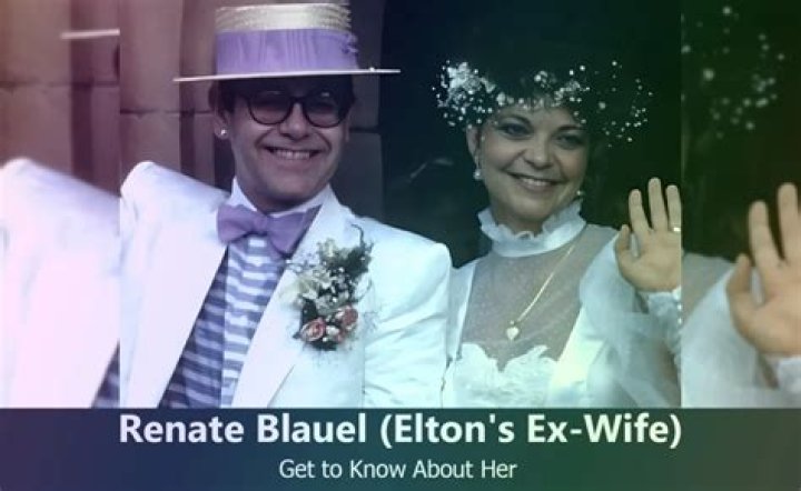 Uncover The Untold Story Of Elton John's Ex-Wife, Renate Blauel
