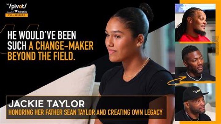 Unveiling The Inspiring Journey Of Jackie Taylor: Sean Taylor's Daughter