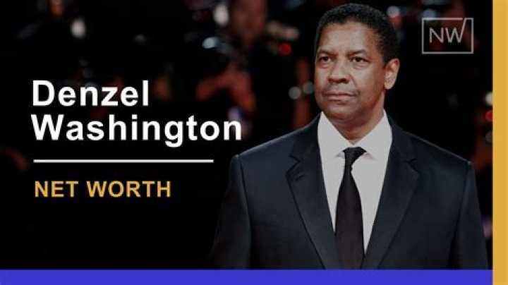 What Is Denzel Washington Net Worth
