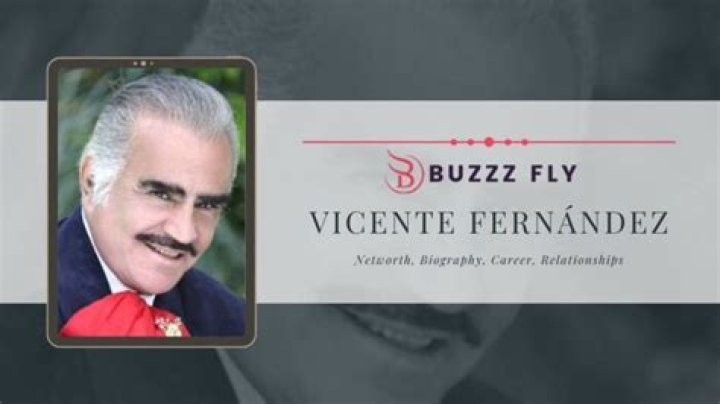 What Is Vicente Fernandez Net Worth