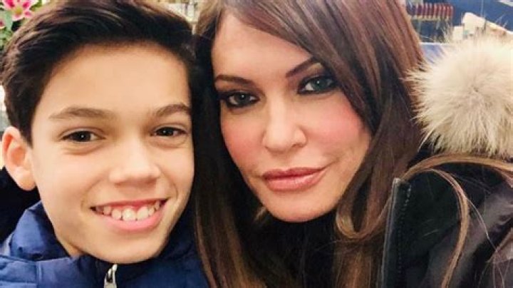 Who is father of Kimberly Guilfoyle's son?