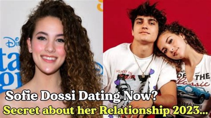 Who is Sofie Dossi Dating Now? Past Relationships, Current Relationship Status, Rumors, and Facts.