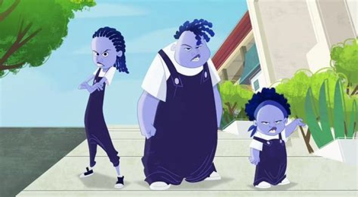 Why are the gross sisters blue in proud family? ·